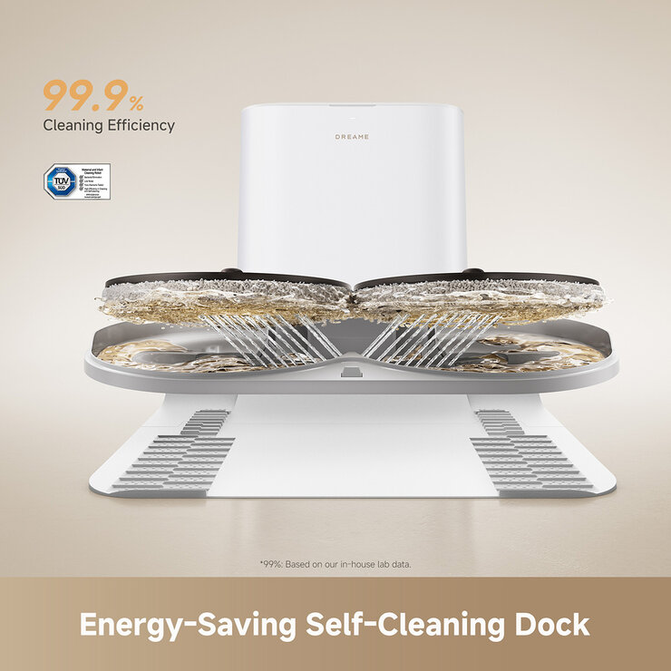 Dreame L50S Pro Ultra Robotic Vacuum Cleaner in White Dreame L50S Pro Ultra Robotic Vacuum Cleaner in White