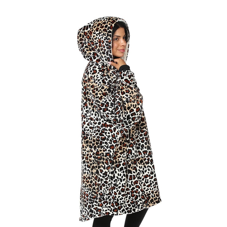 The Comfy® Original Wearable Blanket in Leopard Print