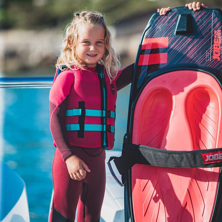 Jobe Streak 4ft 4" (133cm) Kneeboard Package in Red Costco UK