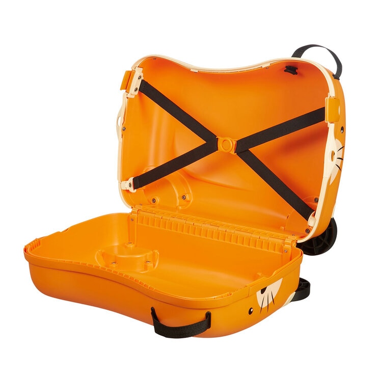 American Tourister Funrider Ride On Hardside Case in Tiger Design (3-6 Years) American Tourister Funrider Ride On Hardside Case in Tiger Design (3-6 Years)