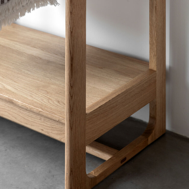 Gallery Craft Oak Open Wardrobe