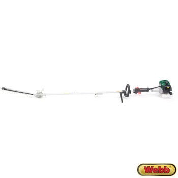 Webb 26cc 42cm Petrol Split Shaft Long Reach Hedge Trimmer - Model WEPHT26