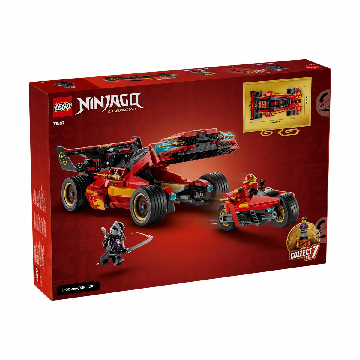 LEGO Ninjago X-1 Ninja Charger 15th Anniversary - Model 71867 (14+ Years)