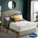 Silentnight 2200 Eco Comfort Breathe Mattress & Sandstone Divan in 4 Sizes