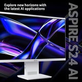 Acer S24-B, Intel Core Ultra 5, 16GB RAM,512GBSSD, 24 Inch All in One Desktop PC, DQ.BSBEK.001