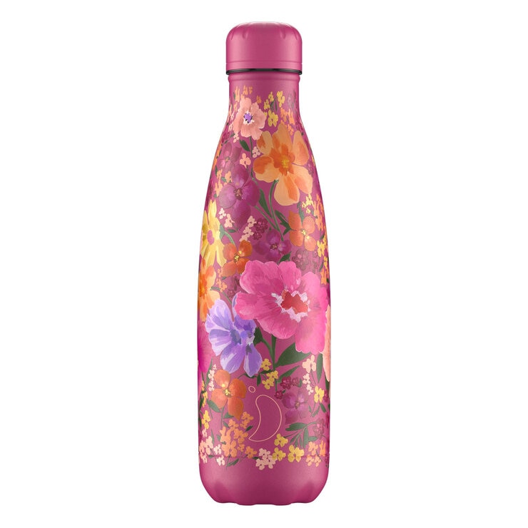 Chilly's Original 500ml Stainless Steel Water Bottle, 2 Pack Chilly's Original 500ml Stainless Steel Water Bottle, 2 Pack