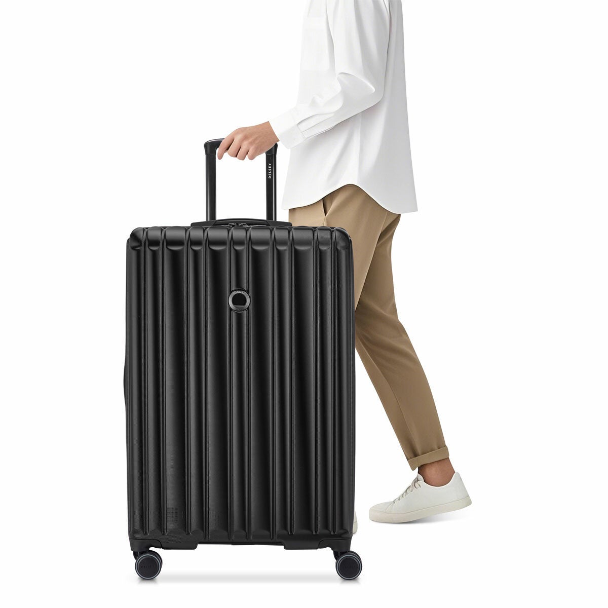 DELSEY TAKE OFF 3-PIECE HARDSIDE SPINNER LUGGAGE SET DELSEY TAKE OFF 3-PIECE HARDSIDE SPINNER LUGGAGE SET