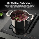 Hisense Hi6 HEH6432BSCWF 60cm Induction Hob in Black, For External / Recirculation Ventilation