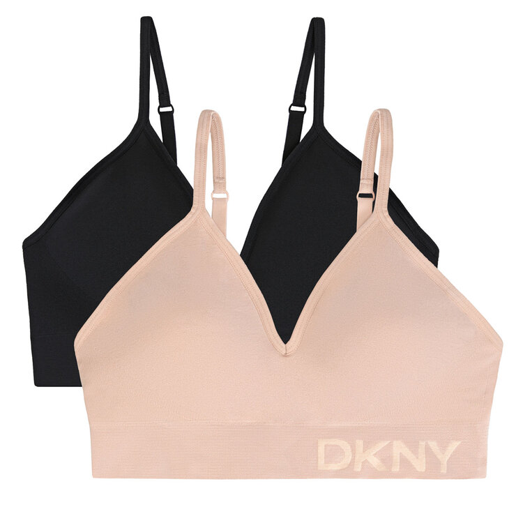 DKNY Seamless Bralette, 2 Pack