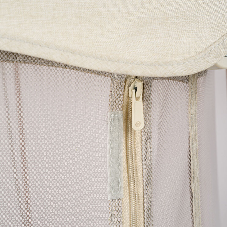 Tutti Bambini Hexa Playpen with Travel Carry Case in Beige Tutti Bambini Hexa Playpen with Travel Carry Case in Beige