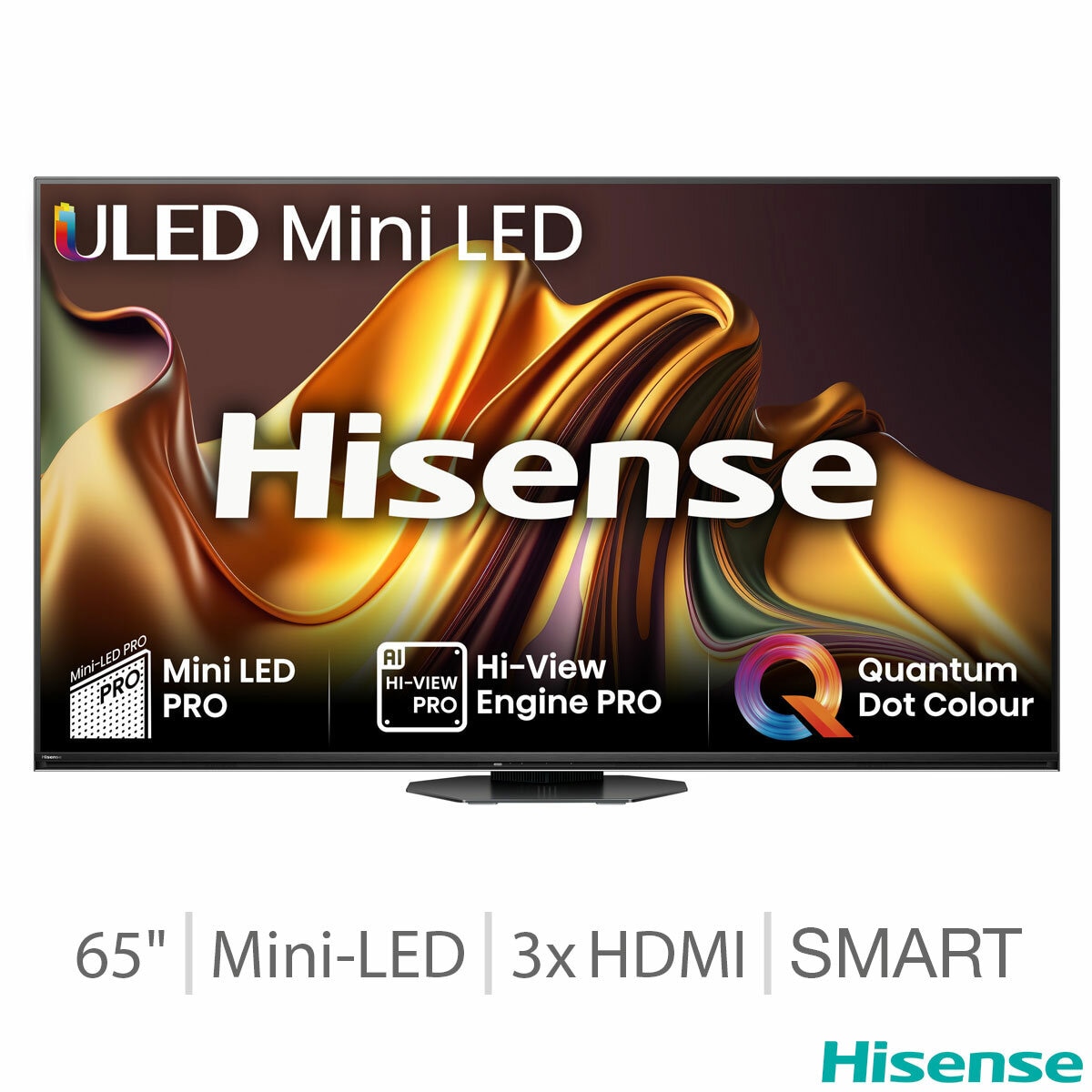 Buy Hisense 65U8NQTUK 65 Inch Mini-LED 4K Ultra HD Smart TV at Costco.co.uk