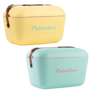 Polarbox 20 Litre (21 US QT) Retro Cool Box in 2 Colours