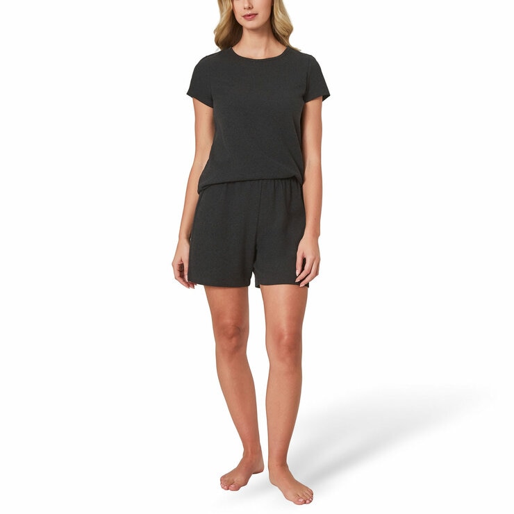 Well & Calm Ladies 3 Piece Waffle Lounge Set