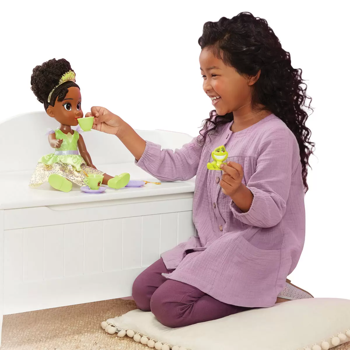 Buy Disney Tea Time Party Doll Tiana & Prince Naveen Lifestyle Image at Costco.co.uk