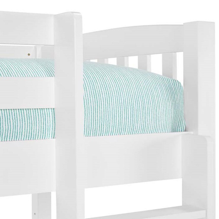 Metro Wooden Bunk Bed in Opal White Costco UK