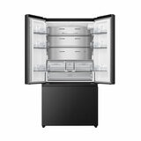 Hisense RF815N4SEFE, French Door Fridge Freezer, E Rated in Black Stainless Steel Hisense RF815N4SEFE, French Door Fridge Freezer, E Rated in Black Stainless Steel