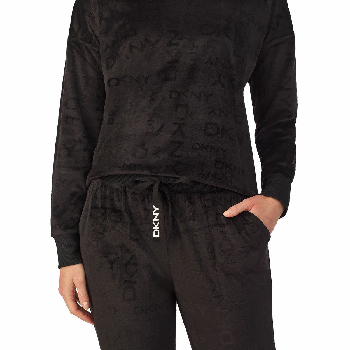 DKNY Velour Lounge Set