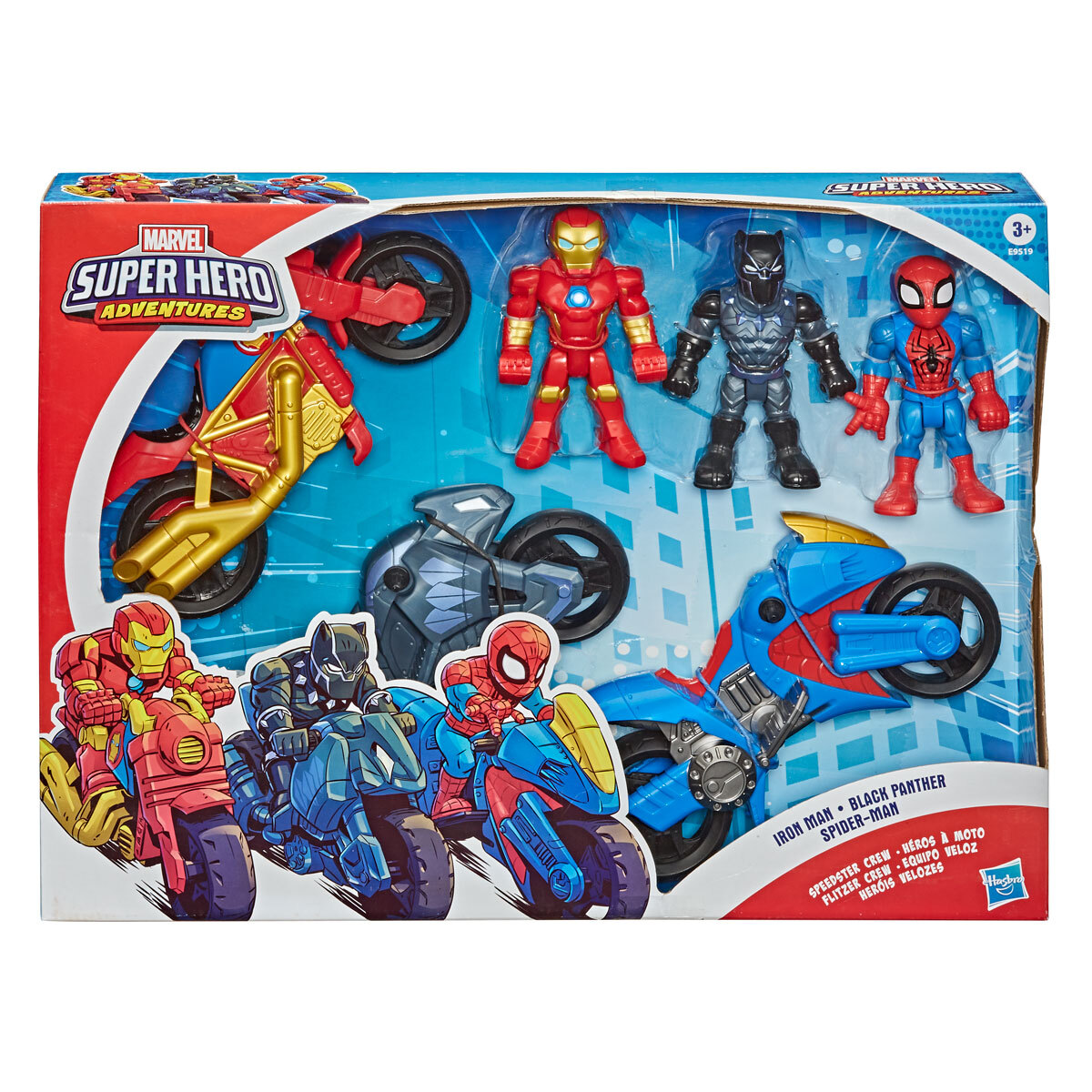 Marvel Super Hero Adventures Iron Spider Playskool Heroes Action Figure Hasbro
