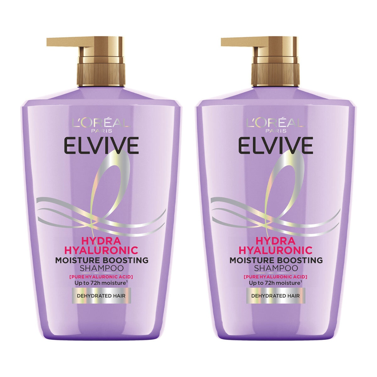 L'oreal Elvive Hydra Hyaluronic Shampoo 2 x 1L