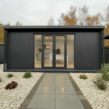 Installed Garden Room, Large Sizes, Basebox Plus by Green Retreats