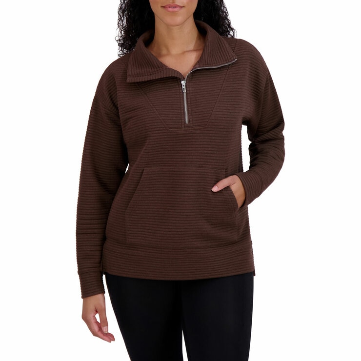 Kirkland Signature Ladies Ottoman 1/2 Zip Kirkland Signature Ladies Ottoman 1/2 Zip
