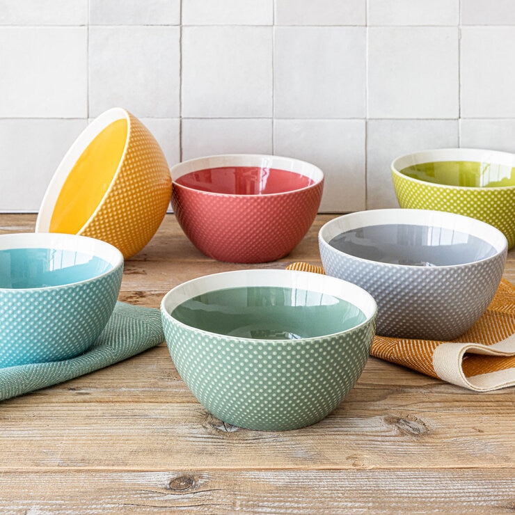 Over & Back Rainbow Bowl Set 6pcs