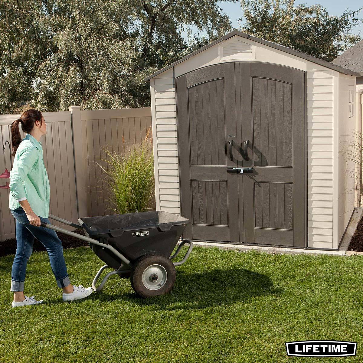 Lifetime 7 Ft. x 7 Ft. Outdoor Storage Shed