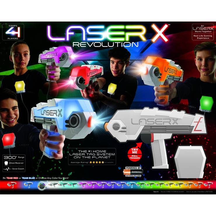 Mom Knows Best: Laser X Evolution B2 Blasters Gets Kids Moving