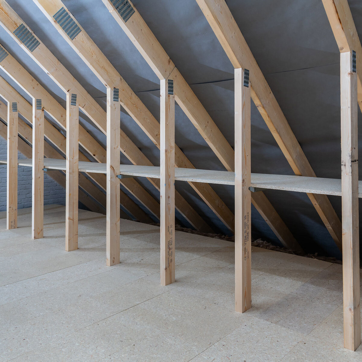 Amazing Lofts Raised Loft Boarding with Installation