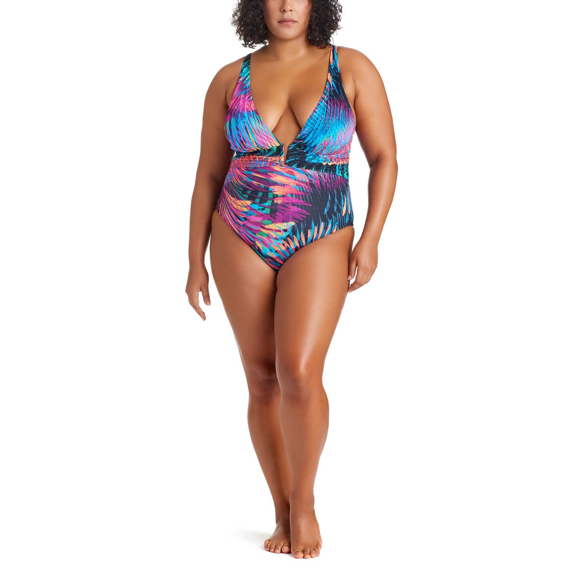 Rod Beattie Ladies Bleu Swimsuit in Tropical