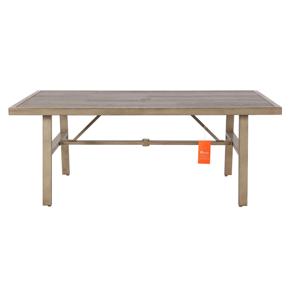 Tilham 7 Piece Cushioned Sling Dining Patio Set + Cover