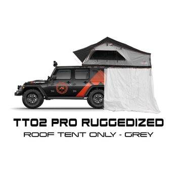 Tuff-Trek TT-O2 PRO-Ruggedised Soft Top Tent in 3 Sizes