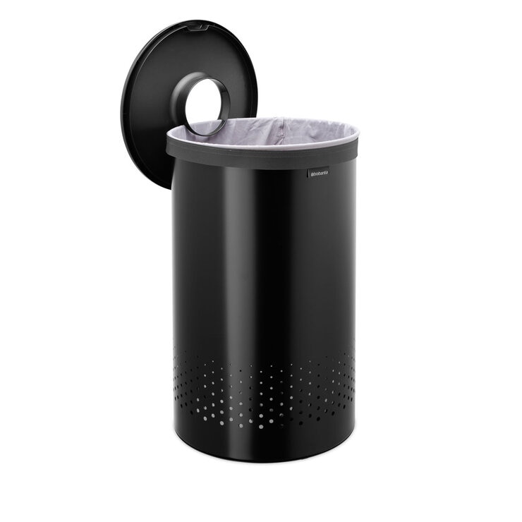 brabantia laundry bin 60L black