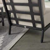 Back of chair