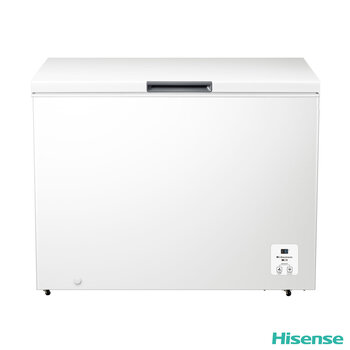 Hisense FT386D4AWLYE, 297L, Convertible Chest Freezer, E Rated in White