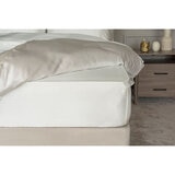 mulberry silk fitted sheet in ivory