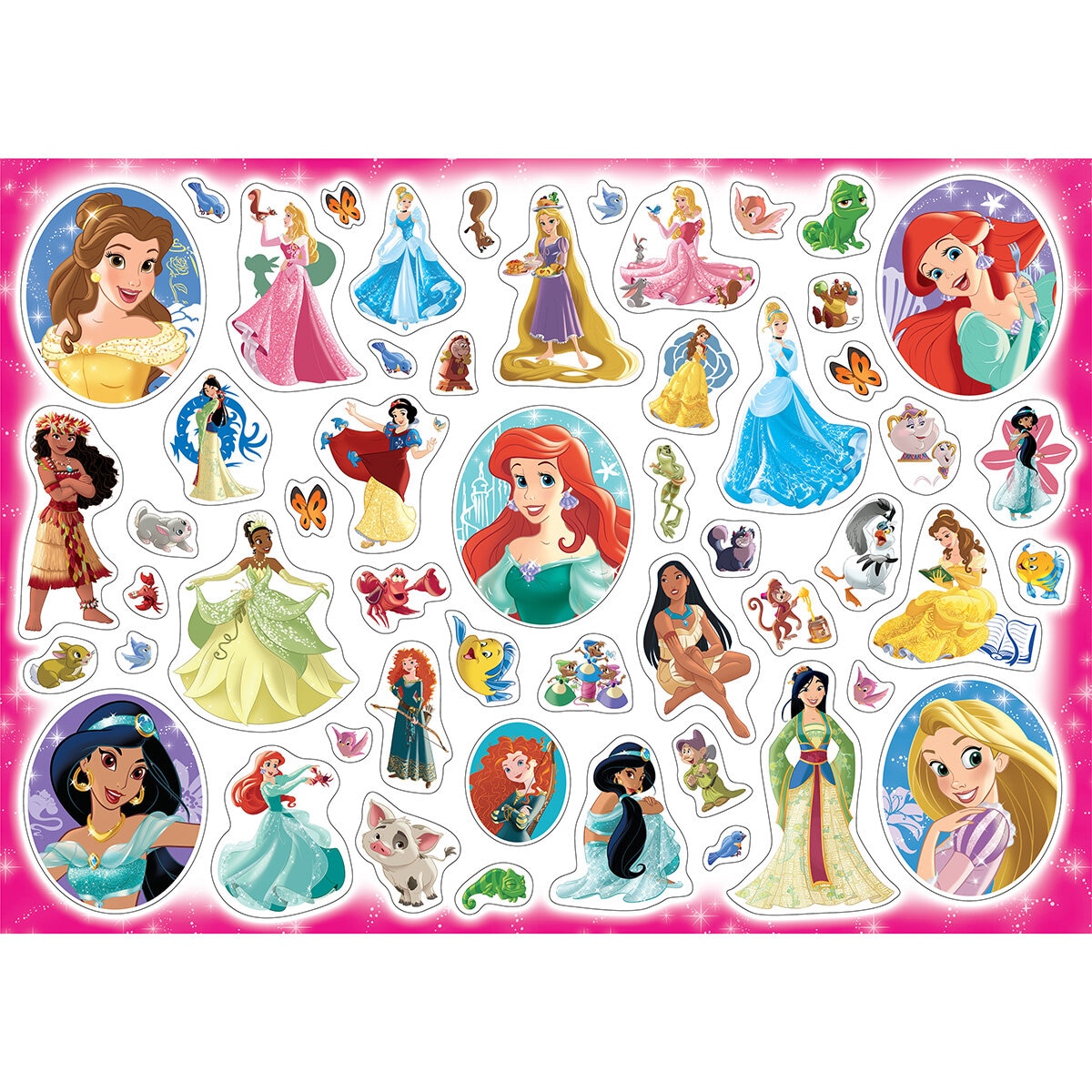 Giant Colouring & Sticker Pad: Princess