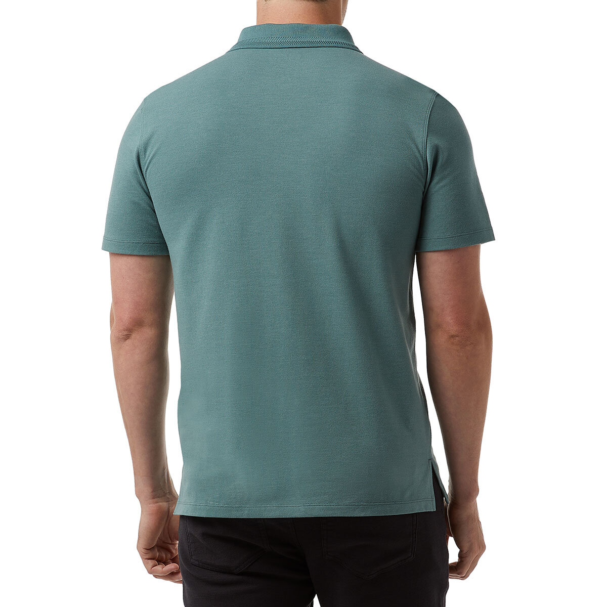 32 Degrees Men's Pique Polo in Green