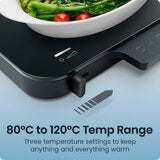 Lifestyle image of 3 temperature settings Lifestyle image of 3 temperature settings