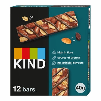 Kind Dark Chocolate Nuts & Sea Salt, 12 x 40g Kind Dark Chocolate Nuts & Sea Salt, 12 x 40g
