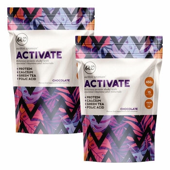 Active Woman Activate Chocolate Protein & Energy Shake, 2 x 450g
