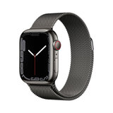 Apple Watch Series 7 GPS + Cellular, 45mm Stainless Steel Case