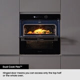 Samsung Series 5 Dual Cook Flex NV7B5750TAK/U4 76L Smart Oven, A+ Rating in Black