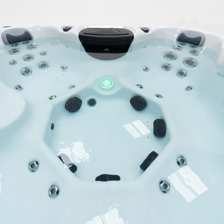 The Wellness Co Relax 6 59-Jet 7 Person Hot Tub - Delivered and Installed