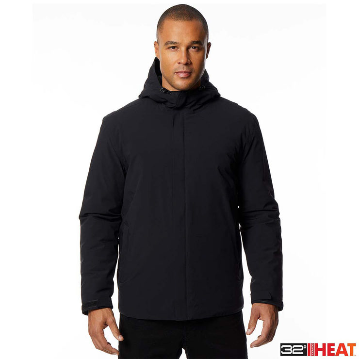 32° Degree Men's Hooded Winter Rain Jacket in 3 colours and 5 Sizes ...