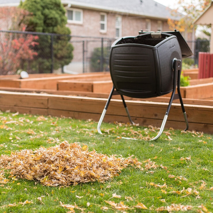 Lifetime 189 Litre (50 Gallon) Single Composter - Model 60076