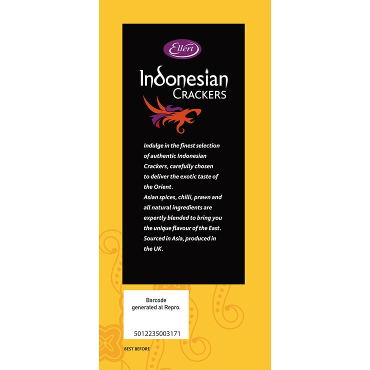 Ellert Indonesian Crackers, 300g