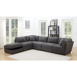 Mstar International Ethan 6 Piece Modular Fabric Sofa | Costco UK