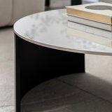 Gallery Marzio White Marble Coffee Table Gallery Marzio White Marble Coffee Table