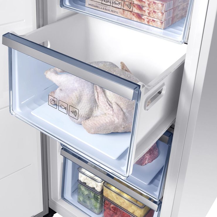 Samsung RR39M7140WW/EU, Tall Fridge A+ Rated in White Costco UK